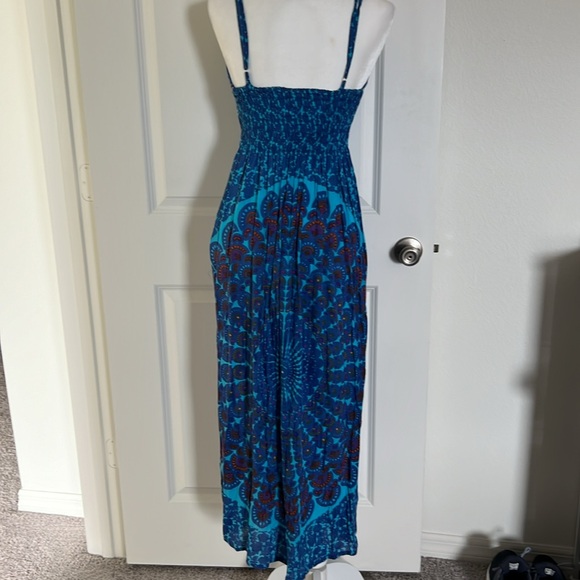 EUC Mexican Boho Pattern Maxi Dress - Size XS - Picture 5 of 8